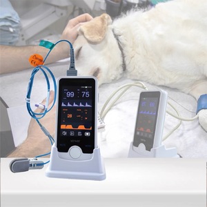 Monitor Professionale Portatile per Segni Vitali Animali, Pulsossimetro Veterinario con Base di Ricarica - Product Image 1