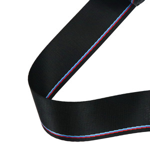 <strong>Motorcycle</strong> Bicycle Bike Safety Seat <strong>Belt</strong> Slim Thread Style Pet Nissan Part Black Color Car Webbing Strap - Product Image 2