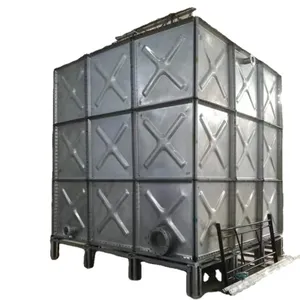 Hot Dip Galvanizedare Réservoir de stockage d'eau 1 Cbm Réservoir d'eau boulonné de haute qualité en acier galvanisé 5000000 litres