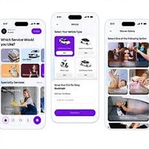 บริการจองแบบเรียกใช้ตามต้องการของ Wise Hustlers แอปมือถือ Mac จองบริการที่เชื่อถือได้ทุกเวลา ติดตามผู้ให้บริการ จัดการการจอง - Product Image 1