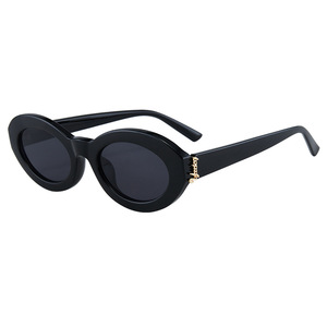 Gafas de sol tipo ojo de gato con montura de caparazón de tortuga, protección UV400, gafas de sol retro con montura pequeña para mujer - Product Image 4