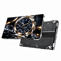 Affichage LED intérieur anti-collision COB P1.56, mur vidéo LED à pas fin, support d'affichage numérique pour centre commercial avec SDK