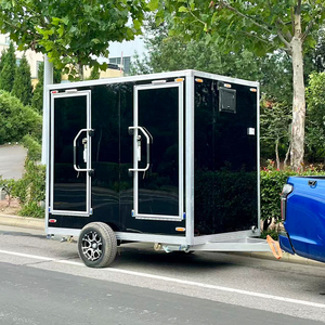 Remorque sanitaire mobile de luxe autonome à 2 postes avec toilettes en <span class=keywords><strong>porcelaine</strong></span> et réservoir d'eau - Product Image 1