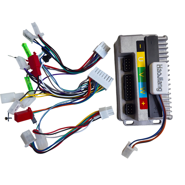 Enabled Adjustable Function Controller Electric Vehicles Intelligent Brushless Universal 48V/500W Controller