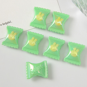 Macaron Bonbons DIY Bijoux Faits à la Main Matériaux de Fabrication de Perles Lucite Acrylique à Trou Droit pour Chaînes de Téléphone Mobile Sacs Pendentifs - Product Image 4