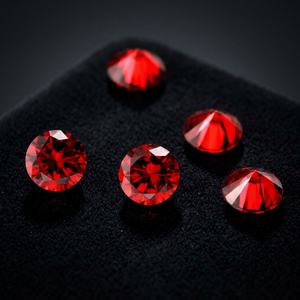 Venta al por mayor IGI certificado 10mm corte brillante natural Mozambique rojo granate alta calidad facetado piedra preciosa suelta-por quilate - Product Image 4