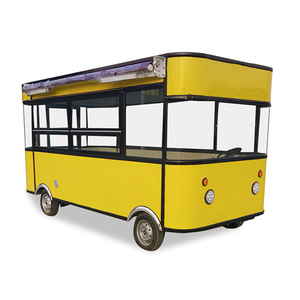 Carro de remolque de comida seguro y confiable Carro de helado Tienda de comida Carro de comida plegable de China - Product Image 2