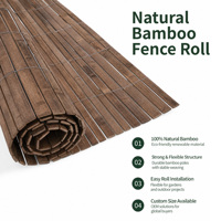 Clôture en bambou naturel, écran d'intimité pour jardin, panneau de clôture extérieur pour la décoration, fabricant de clôture de jardin en bambou, fournisseur OEM