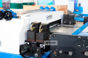 צינור hvac מכונת עשיית מכונת קיפול צינור אוטומטי צינור קיפול מכונת decoiler hvac - Product Image 3