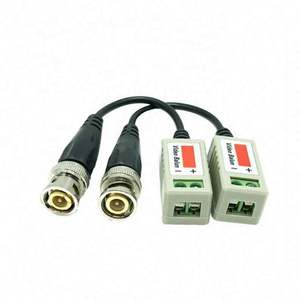2 adet (1 çift) AHD/CVI/TVI Twisted BNC CCTV <span class=keywords><strong>Video</strong></span> <span class=keywords><strong>Balun</strong></span> pasif vericiler UTP <span class=keywords><strong>Balun</strong></span> BNC Cat5 CCTV UTP <span class=keywords><strong>Video</strong></span> <span class=keywords><strong>Balun</strong></span> - Product Image 1