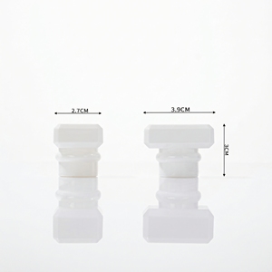 Tapa de Perfume Blanca Simple de 15 mm en Stock, Apta para Botellas de Perfume de Vidrio del Mismo Diámetro - Product Image 5