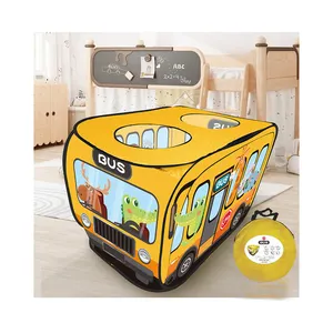 Movable Polyester House Popup Pet Play Tent For Kids