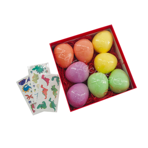 Bombes de bain 100% naturelles pour enfants avec jouet surprise à l'intérieur, coffret cadeau de bombes de bain colorées faites à la main pour enfants - Product Image 5