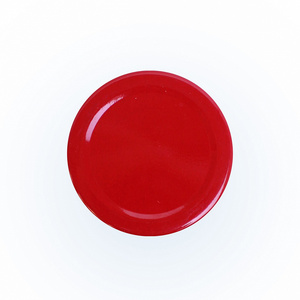 Elegante Tapa Metálica Roja de 58 mm con Cierre Giratorio para Frascos de Vidrio, Sellado Hermético, Diseño Personalizado OEM - Product Image 2