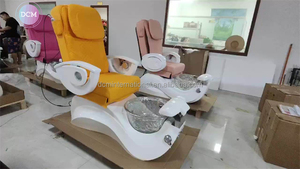 Fauteuil de pédicure spa Alva pour massage des pieds, entièrement équipé, 5 moteurs, <span class=keywords><strong>occasion</strong></span>, pour usage domestique - Product Image 3