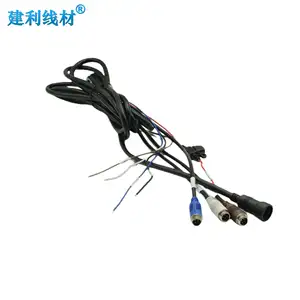 13Pin To Multiple Vehicle Camera Signal Cable For Trailer Rearview Camera System Signal Connection Cable