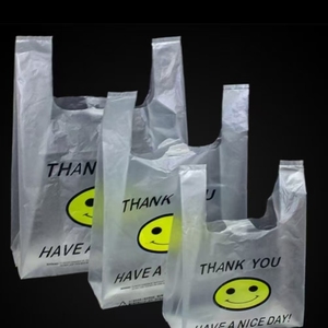 Bolsa de chaleco de plástico portátil personalizada al por mayor embalaje para llevar PBAT <span class=keywords><strong>PE</strong></span> personalizado para supermercado bolsa de camiseta universal en blanco - Product Image 6