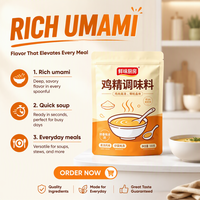 Sachet alimentaire PE modifié pour usage domestique, format stand-up, avec fermeture hermétique Flavor Lock, surface personnalisable, faible empreinte de conteneur, pour exportation, qualité alimentaire