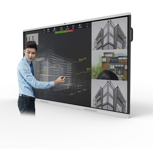 All-in-One 65-75 inch thông minh Glass Board <span class=keywords><strong>Android</strong></span> hệ thống cửa sổ màn hình cảm ứng tương tác màn hình phẳng cho QATAR giá trị tuyệt vời - Product Image 3
