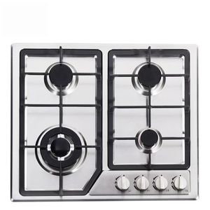 Exportation transfrontalière Fuge C41 Cuisinière à gaz naturel et GPL quatre brûleurs encastrable domestique économe en énergie en acier inoxydable - Product Image 4