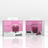 Boîte d'emballage Bluetooth sans fil pour écouteurs ANC TWS Boîtes en plastique avec conception personnalisée