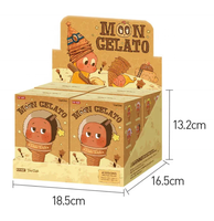 Série MOON GELATO : Boîte mystère de pendentifs en peluche sur le thème des animaux glacés