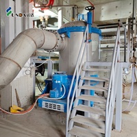 Boîtier de tête de filtre à pression d'entrée Yunda pour usine de papier et de pâte SS304 ABB PLC à faible pulsation, économie d'énergie, automatique