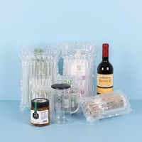Sac à colonnes d'air gonflables en PA PE à 7 couches, antichoc et protecteur, pour l'emballage et l'expédition de bouteilles en verre fragiles