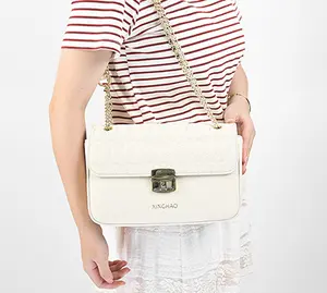 Sac à main pour femmes en cuir de vachette véritable de luxe personnalisé et tendance sac à bandoulière élégant pour femmes