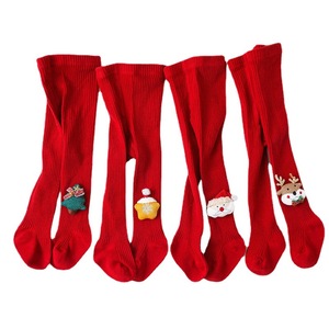 Yiwu Yiyuan Garment Autumn Baby <strong>Girl</strong> Pantyhose <strong>Christmas</strong> Red Cute <strong>Tights</strong> for Baby <strong>Girls</strong> Cartoon Kids <strong>Tights</strong> Cotton <strong>Girls</strong> - Product Image 3