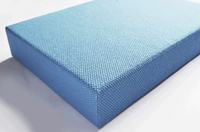 Panneau acoustique insonorisant en coton avec cadre en aluminium pour la décoration murale et les plafonds