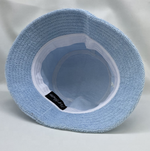 Sombreros de cubo de toalla de felpa de algodón de alta calidad, logotipo personalizado bordado, sombrero de pesca de seda estampado de verano - Product Image 6