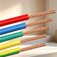 Câble électrique BV 1,5 2,5 4 6 10 16 mm, câble en cuivre PVC à un seul conducteur pour installation domestique