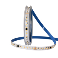 Bande lumineuse LED DMX adressable DMX512 USB, flexible, CCT SMD 3527, IC externe, DC24V, 120 LED/m, 5 m, IP20, personnalisable, étanche