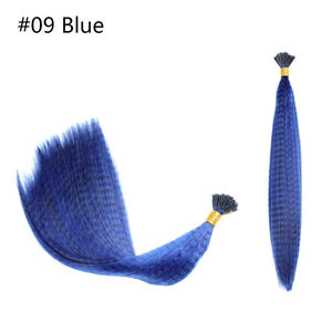 ปลาเทราท์ปลากะพงปลาน้ำเค็มแมลงวันม้าลายขนสังเคราะห์หางกริซลี่ไฟเบอร์สำหรับตกปลา - Product Image 6