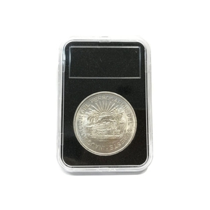 แผ่นอะคริลิแสดงเหรียญ85*59มม. พร้อมช่องติดฉลากและช่องเสียบการ์ดแคปซูลเหรียญ PS เชลล์สำหรับเหรียญที่ให้คะแนน - Product Image 6