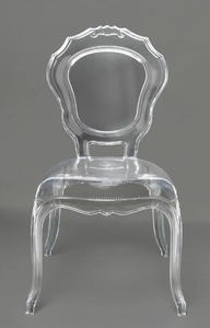 Silla transparente de cristal - Product Image 3