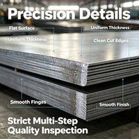 Plat Baja Kekuatan Tinggi Q235 Q345 Q420 Q550 Hot Rolled 2mm 3mm 5mm Lembaran MS Struktural Harga Terbaik untuk Teknik