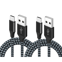 Kabel Data USB Type-C Pengisian Cepat Bahan Aluminium Alloy untuk Ponsel & Printer Grosir