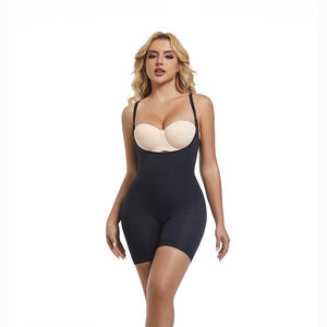 Body de contrôle du ventre pour femmes Body sans couture mi-cuisse Body Shaper taille arrachée <span class=keywords><strong>Faja</strong></span> Full Body Shaper - Product Image 3