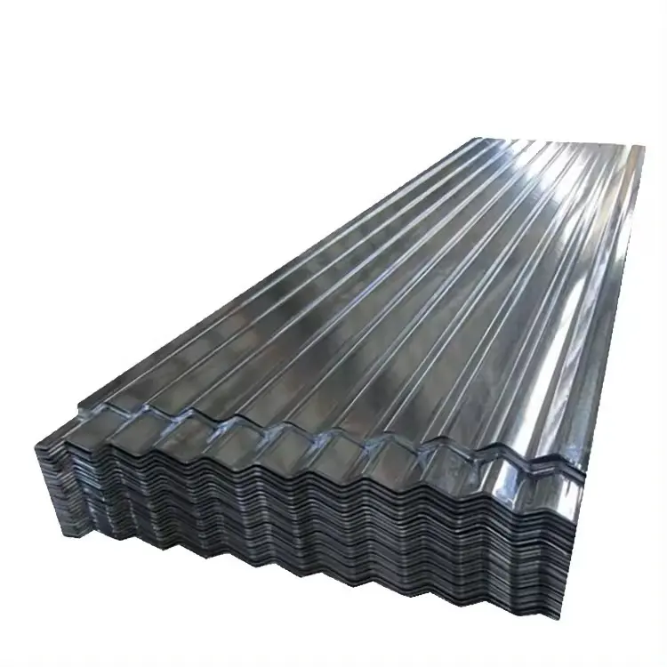 Preço do painel de aço estriado galvanizado para telhado de casa de metal galvanizado para telhado de aço ondulado GI