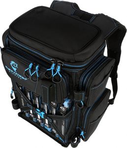 Sac à bandoulière pour matériel de pêche, échantillon gratuit, résistant à l'eau, léger, avec fond rigide et housse de pluie - Product Image 1