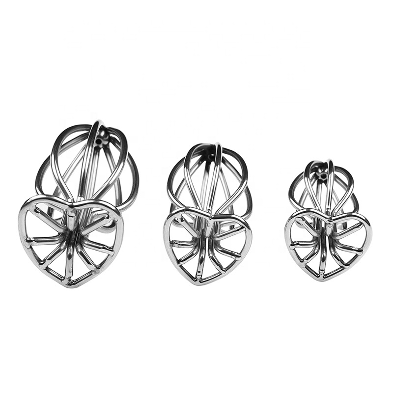Transparent See through Butt Plugs - Heart Shape Anal