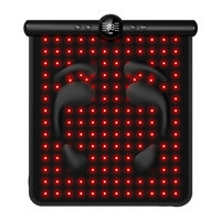 Rotlichttherapie EM S Fußmassagematte mit Kabelloser Fernbedienung, Tragbar, Faltbar, Wiederaufladbare Lithium-Batterie, Akupunkturpunkt CE