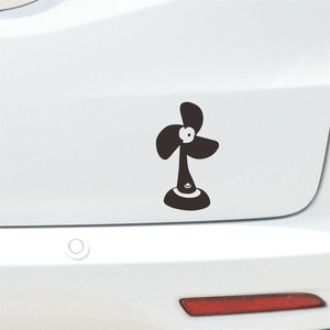 Foreign trade car reflective film PVC material engraving car body and door <b>cover</b> cartoon funny personalized car <b>window</b> stickers - Product Image 1