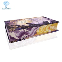 Impresión de Libros Personalizados Ecológicos a Buen Precio, con Borde Pintado y Rociado, Edición Especial, Libro de Tapa Dura con Funda Protectora