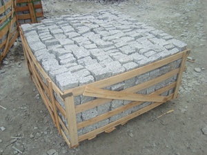 Prix bas, pierres naturelles G603, granit gris clair, cubes <span class=keywords><strong>de</strong></span> pierre/pavés pour pavage <span class=keywords><strong>de</strong></span> voies d'accès - Product Image 1