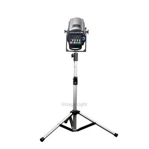 Faro Seguipersona LED 350W RGBW, Attrezzatura per Illuminazione di Palcoscenici per Matrimoni, Illuminazione Professionale per Eventi - Product Image 3