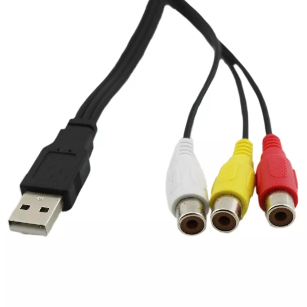 3.5 mm a RCA AV camcorder video cavo per MP3/PC,3.5 mm a RCA spina maschio a RCA stereo audio video maschio cavo AUX 3RCA TO 3RCA 1.8m