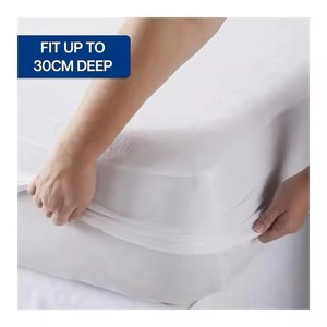 <span class=keywords><strong>Funda</strong></span> de colchón hipoalergénica 100% Protector de colchón de toalla de rizo <span class=keywords><strong>impermeable</strong></span> para Hotel - Product Image 1